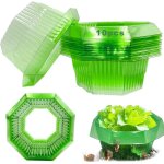 Asfasfq - 10 pièces colliers anti - limaces et escargots, colliers anti - limaces en plastique, anneaux ... Asfasfq - 10 pièces colliers anti - limaces et escargots, colliers anti - limaces en plastique, anneaux ...