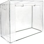 Asfasfq - 10020036 serre de jardin  tomates xl bche avec toit inclin chssis et housse protection ...