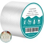 Asfasfq - 10cm x 5m ruban butyle, scotch etancheite anti fuite, bande etancheite toiture etanche, rfection ...