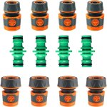 Asfasfq - 12 connecteur tuyau arrosage, raccord tuyau d'arrosage 19mm 25 mm, raccord rapide tuyau arrosage ... Asfasfq - 12 connecteur tuyau arrosage, raccord tuyau d'arrosage 19mm 25 mm, raccord rapide tuyau arrosage ...