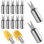 Asfasfq - 12 pices supports en acier inoxydable pour pis de mas pour enfantssupport pour pi de ...
