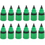 Asfasfq - 12pcs raccords de tuyau d'arrosage en plastique 4 / 7 et 8 / 11, raccord tuyau arrosage gardena ...