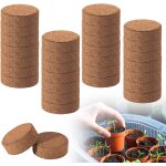 Asfasfq - 15 pcs terreau de coco, terre de coco plante, coco compress terre de coco, sol nutritif bloc ...