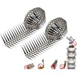 Asfasfq - lot de 2 pines d'escalade pour oiseaux - dflecteur d'cureuil - pour mangeoires  oiseaux ...