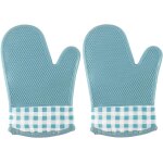 Asfasfq - lot de 2 paires de gants de cuisine en silicone, résistants a la chaleur, antidérapants (gris ... Asfasfq - lot de 2 paires de gants de cuisine en silicone, résistants a la chaleur, antidérapants (gris ...