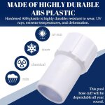 Asfasfq - 2 pices adaptateur tuyau piscine 38mm, raccord tuyaus piscines, connecteur de tuyaus de piscines, ...