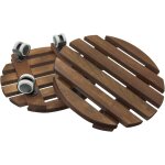 Asfasfq - lot de 2 porte plante a roulettes Ø 30cm ¿ 100 kg, bois dâ¿aulne fsc, roues silencieuses ... Asfasfq - lot de 2 porte plante a roulettes Ø 30cm ¿ 100 kg, bois dâ¿aulne fsc, roues silencieuses ...