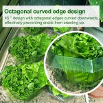 Asfasfq - 20 pices colliers anti - limaces et escargots, anneaux anti limaces efficaces, colliers anti ...