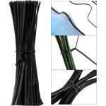 Asfasfq - 200 pices 12 cm attache de torsion flexibles attaches de plantes de jardin, pinces  nez support ...