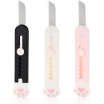 Asfasfq - lot de 3 dcoupeurs de bote rtractables portables, coupe - bote rtractable, coupe - bote ...