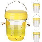 Asfasfq - 3 pices ensemble de piges  gupes, piges  gupes pour l'extrieur pige  abeilles  suspendre ...