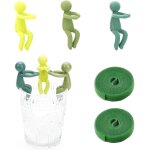 Asfasfq - 3 supports cratifs pour plantes et 2 rouleaux d'attaches pour plantes, supports pour plantes ...