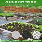 Asfasfq - lot de 36 cerceaux de jardin pour tunnel en filet - 43, 2 cm - arceaux flexibles en fibre de ... Asfasfq - lot de 36 cerceaux de jardin pour tunnel en filet - 43, 2 cm - arceaux flexibles en fibre de ...