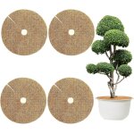 Asfasfq - 4 pièces 40cm tapis de coco, tapis de coco protection, tapis coco plantes, disque de paillage, ... Asfasfq - 4 pièces 40cm tapis de coco, tapis de coco protection, tapis coco plantes, disque de paillage, ...