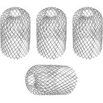 Asfasfq - 4 pièces crapaudine de gouttière, grillage gouttiere en aluminium, filtre gouttiere, grille ... Asfasfq - 4 pièces crapaudine de gouttière, grillage gouttiere en aluminium, filtre gouttiere, grille ...