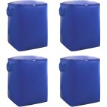 Asfasfq - lot de 4 sacs de dmnagement de 240 l - grands cartons de dmnagement avec fermetures clair ...