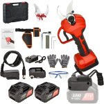 Asfasfq - 40mm scateur lectrique sans fil: scateur lame antirouille sk5, 2 batteries 21 v / 3000 mah, ...