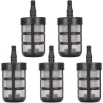 Asfasfq - 5 pcs filtre de tuyau d'arrosage dbaily acier inoxydable pompe d'aspiration d'eau filtre cryptage ... Asfasfq - 5 pcs filtre de tuyau d'arrosage dbaily acier inoxydable pompe d'aspiration d'eau filtre cryptage ...