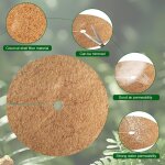 Asfasfq - 6 pièces tapis de coco plantes, Ø35cm disque de protection plante, disque de paillage, tapis ... Asfasfq - 6 pièces tapis de coco plantes, Ø35cm disque de protection plante, disque de paillage, tapis ...