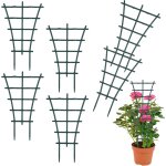 Asfasfq - 6 pièces treillis à plantes grimpantes - support réutilisable pour légumes en pot, plantes ... Asfasfq - 6 pièces treillis à plantes grimpantes - support réutilisable pour légumes en pot, plantes ...