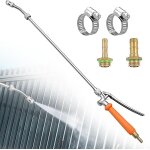 Asfasfq - 72cm lance pulverisateur, lance pour pulvrisateur mtal, baguette de pulvrisation universelle, ...