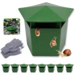 Asfasfq - lot de 8 pieg limaces et escargot, piges  escargots, piege a limace - a remplir lndividuellement ...