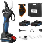 Asfasfq - 8605 secateur electrique sans fil, 40mm progressif secateur electrique professionnel, 1050w ...