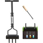 Asfasfq - arateurs de gazon manuels, aerateur gazon manuel avec cadre de sol, arateur de pelouse arateur ...
