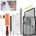 Asfasfq - affuteuse de trononneuse professionnel kit affuteuse de chaine tronconneuse 11pices kit affutage ...