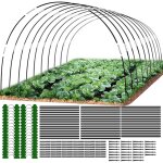 Asfasfq - anyingkai garden arceaux pour serre tunnel, cerceau de serre de jardin, kit de maison de cerceau ...