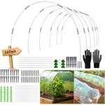 Asfasfq - arceau pour serre tunnel, garden arceaux pour serre tunnel, arceau pour tunnel serre de jardin, ...