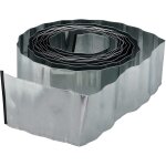 Asfasfq - argent bordure de jardin mtal, clture gazon 10 m, massif, potager, parterre, pelouse vert, ...