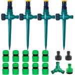 Asfasfq - arroseur jardin, arrosage automatique pour jardin, arroseur de pelouse 360, arroseur de jardin ...