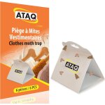 Asfasfq - ataq ¿ pack de 6 pièges à mites vestimentaires ¿ piège anti mites adhésif à phéromones avec ... Asfasfq - ataq ¿ pack de 6 pièges à mites vestimentaires ¿ piège anti mites adhésif à phéromones avec ...