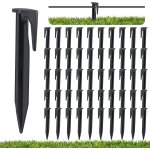 Asfasfq - auauraintt piquet fil robot tondeuse, 100 pices piquets de fixation en plastique robuste, ...