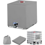Asfasfq - bache pour cuve 1000l ibc, bache de reservoir d'eau, anti - uv anti - poussire recuperateur ...