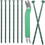 Asfasfq - bakulyor lot de 100 piquets de paysage en mtal de 20. 3 cm, clous de gazon artificiel de calibre ...