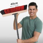 Asfasfq - balai exterieur avec manche, balai cantonnier 40 cm, balai terrasse et jardin, balai exterieur ...