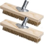 Asfasfq - balai métallique 30cm avec prise support en métal robuste pour balai en bois pour anti mousse ... Asfasfq - balai métallique 30cm avec prise support en métal robuste pour balai en bois pour anti mousse ...