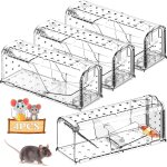 Asfasfq - bbltiff pige a souris vivante pour intrieur 4 pices, rutilisable vivante attrape souris, ...