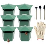 Asfasfq - beslands 6 pcs piege  limace - pige  escargots anti limace naturel escargots catcher(3. ...