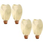 Asfasfq - bigking lot de 4 voile hivernage plante exterieur, housse hivernage plante, housses de protection ...