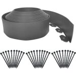 Asfasfq - bordure de jardin flexible de 10 m, bordure de paysage extra haute 10 cm de haut avec 30 piquets, ... Asfasfq - bordure de jardin flexible de 10 m, bordure de paysage extra haute 10 cm de haut avec 30 piquets, ...