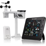 Asfasfq - bresser station mto sans fil wifi avec capteur extrieur pro 7 en 1 de niveau uv, vitesse ...