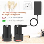 Asfasfq - burgarden scateur lectrique sans fil avec batterie et chargeur, scateur lectrique professionnel ...