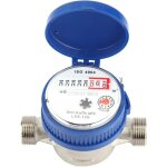 Asfasfq - compteur d'eau domestique et jardin, compteur d'eau froide 15 mm 1 / 2 pouce, compteur d'eau ...