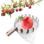 Asfasfq - cueille - fruits avec sac en tissu (diamtre 16 cm), cueille - poires, cueille - pommes, accessoire ...