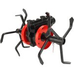 Asfasfq - cultivateur de jardin lectrique  6 griffes, roue de coupe - herbe, tte de roue pour desserrer ...