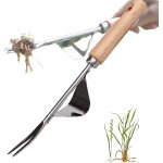 Asfasfq - dsherbeur manuel, jardinire manuelle, outil gouge de dsherbage en acier inoxydable, arrache ...