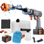 Asfasfq - dewinner 32v max 700 psi nettoyeur haute pression sur batterie, laveuse  pression sans fil ...